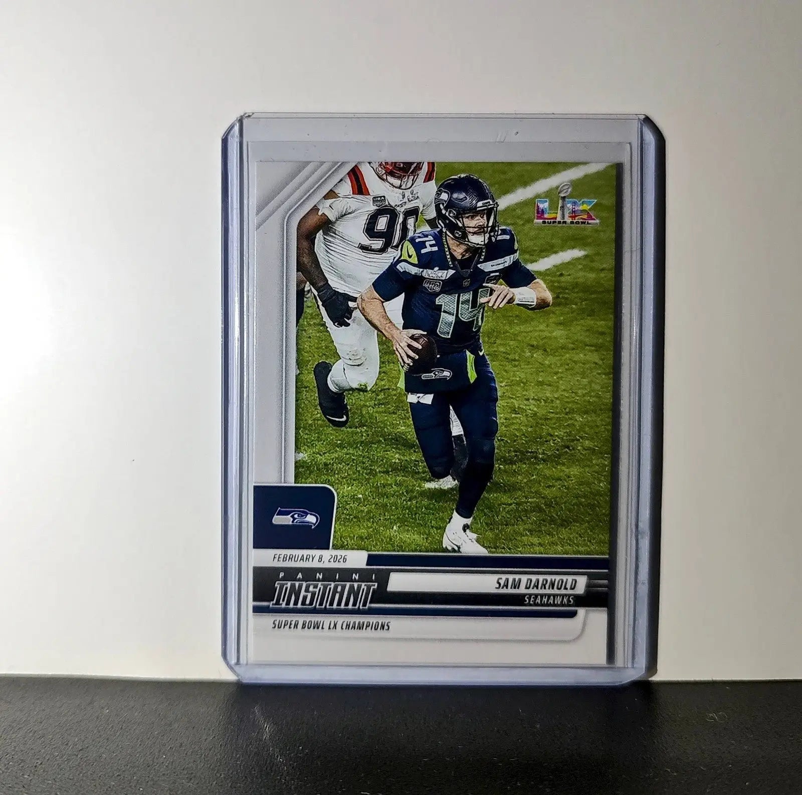 Sam Darnold 2026 Panini NFL Super Bowl LIX Champions #3 Card Seattle Seahawks - Football Card Single