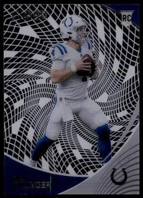 Sam Ehlinger 2021 Panini Chronicles Clear Vision Rookies #CVR-28 Indianapolis - Football Card Single