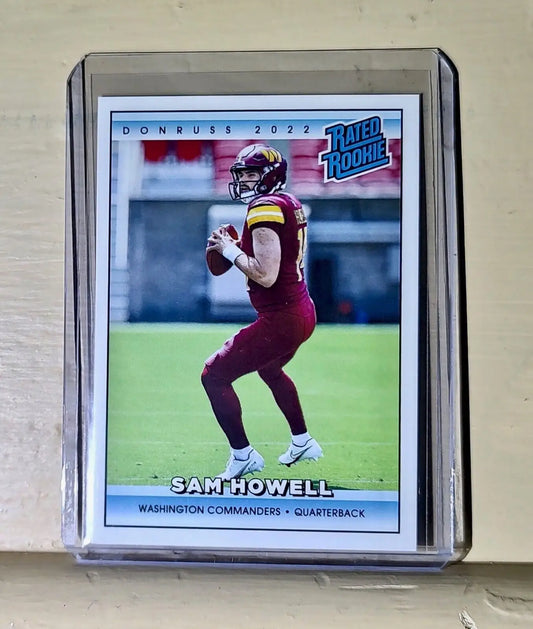 Sam Howell 2022 NFL Panini #41 Rated Rookie Retro Football Card 1/4094 - Football Card Single