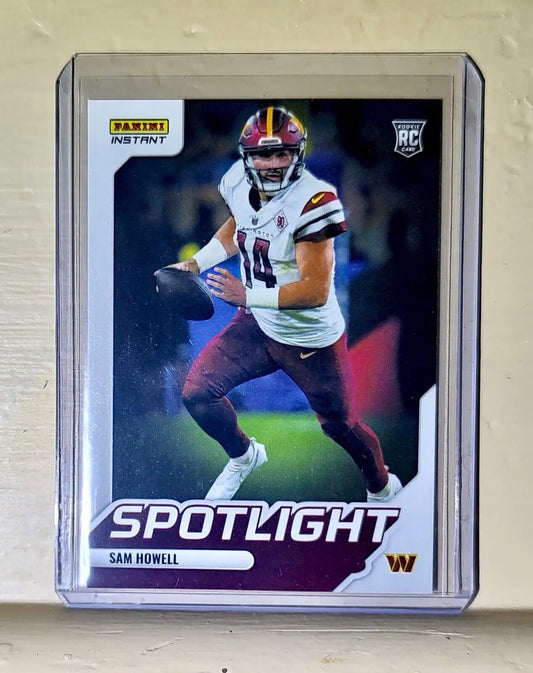 Sam Howell 2022 NFL Panini #41 Spotlight Rookie Football Card 1/603 - Football Card Single
