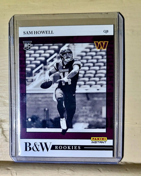 Sam Howell 2022 Panini NFL Black & White Rookies #41 Football Card 1 of 649