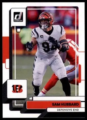 Sam Hubbard 2022 Donruss #201 Cincinnati Bengals - Football Card Single