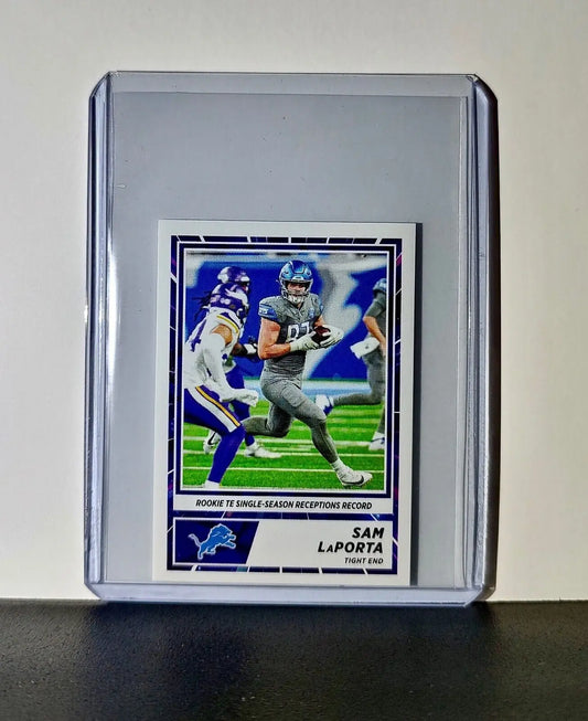 Sam LaPorta 2024 Panini NFL Sticker #29 Detroit Lions - Football Card Single