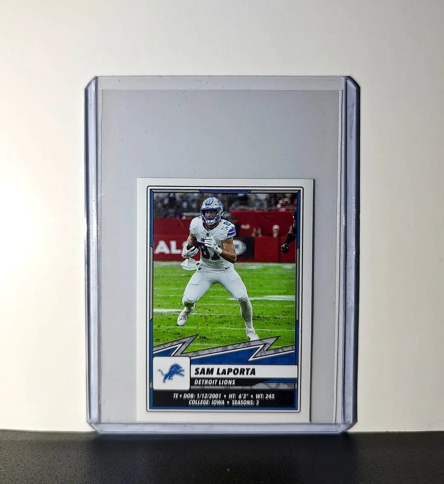 Sam LaPorta 2025 Panini NFL #382 Sticker Detroit Lions - Football Card Single