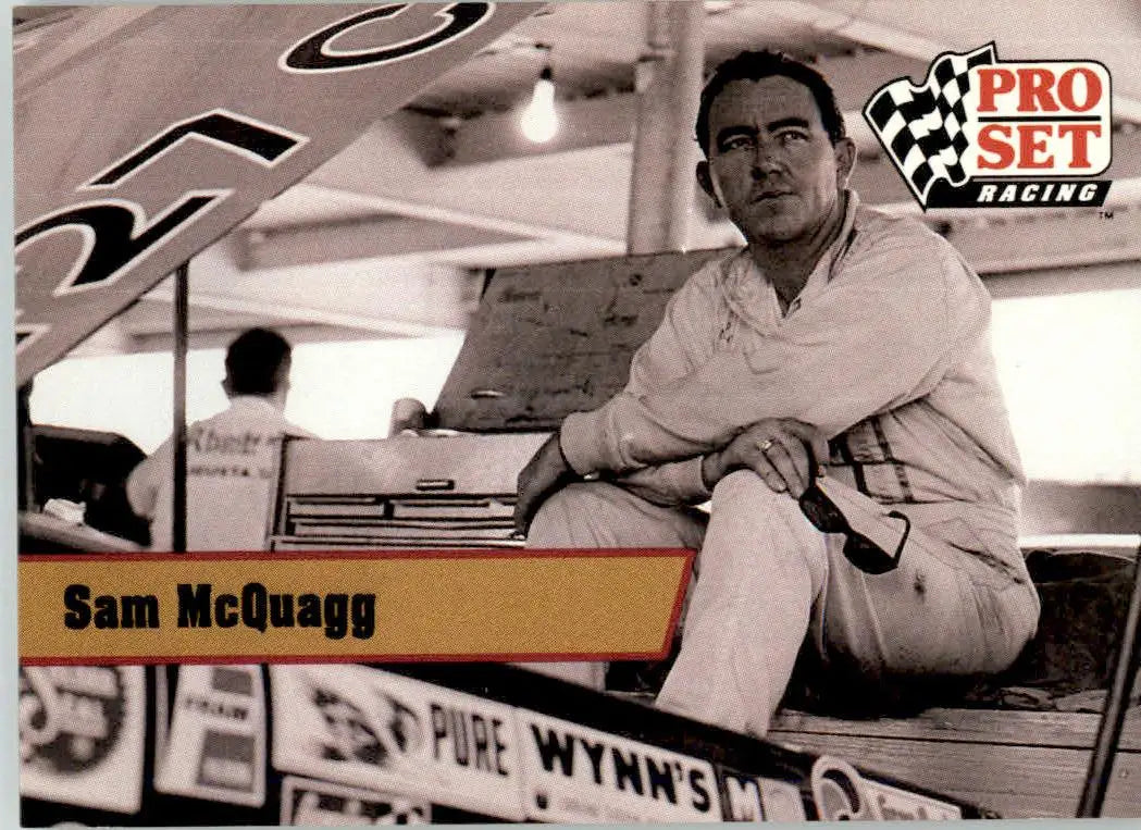 Sam McQuagg - 1991 Pro Set - #L26 - Legends Racing - Racing Card Single