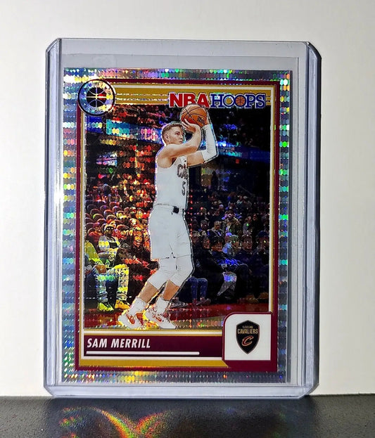 Sam Merrill 2023-24 Panini Premium NBA Hoops #233 Pulsar Prizm Cavaliers - Basketball Card Single