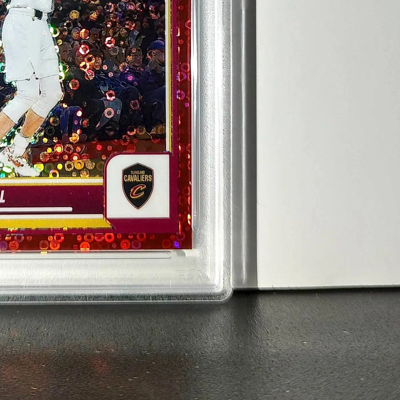 Sam Merrill 2023 Panini Hoops Premium #233 19/149 Red Disco Prizm PSA 9 Mint