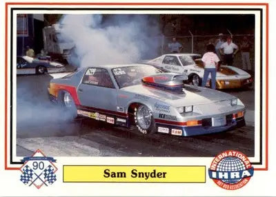 Sam Snyder - 1990 Checkered Flag IHRA - #13 - Racing - Racing Card Single