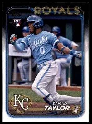 Samad Taylor Rookie 2024 Topps #32 Kansas City Royals - Baseball Card Single