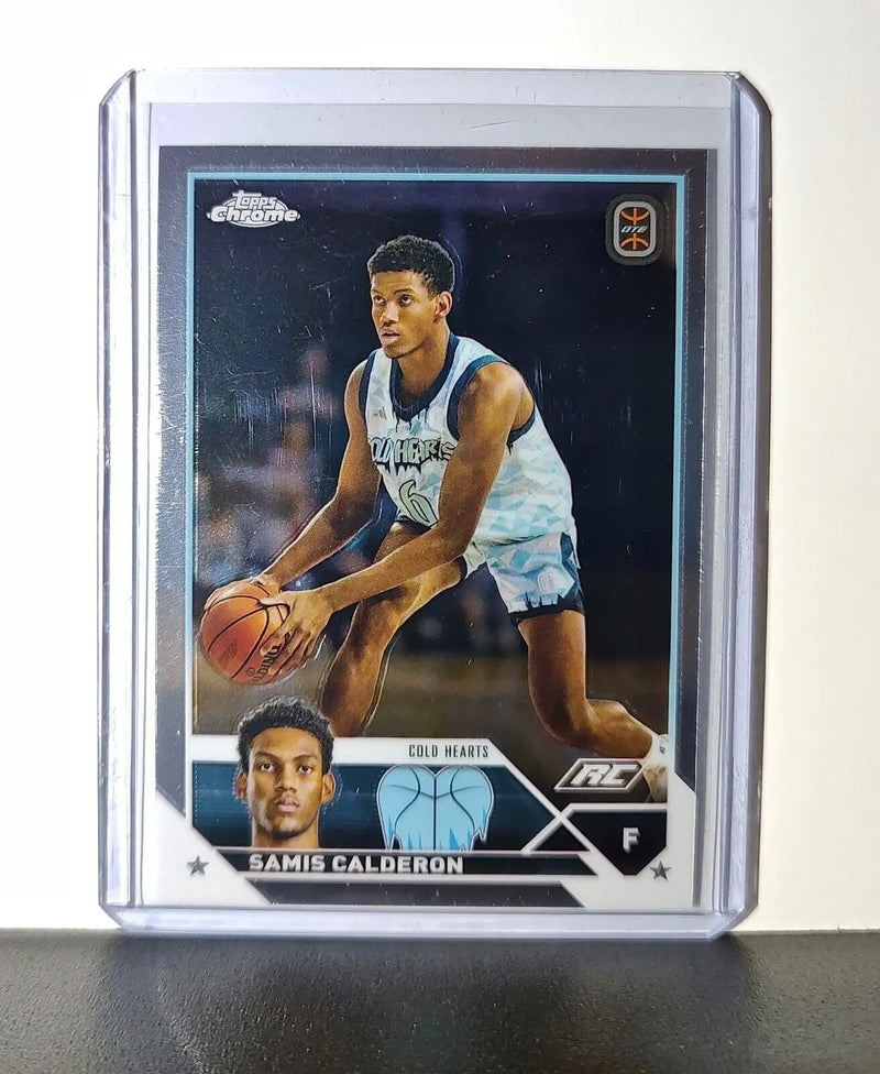 Samis Calderon Rookie Card 2023-24 Topps Chrome Overtime #77 Cold Hearts
