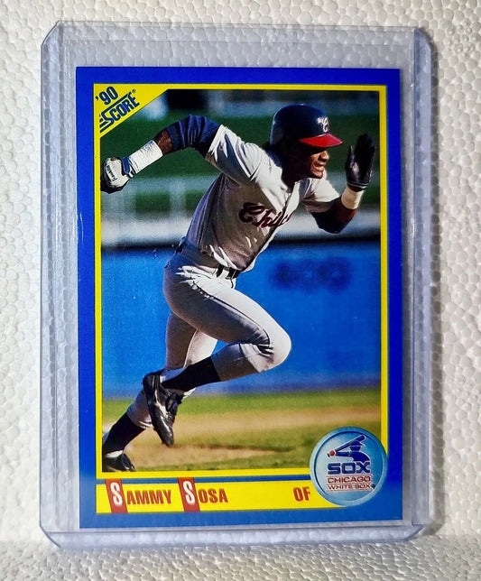 Sammy Sosa 1990 Score MLB #558 Baseball Card Chicago White Sox - Baseball Card Single