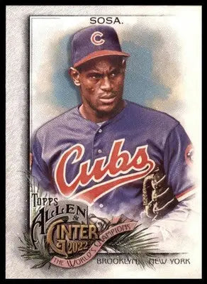 Sammy Sosa 2022 Topps Allen & Ginter #149 Chicago Cubs - Baseball Card Single