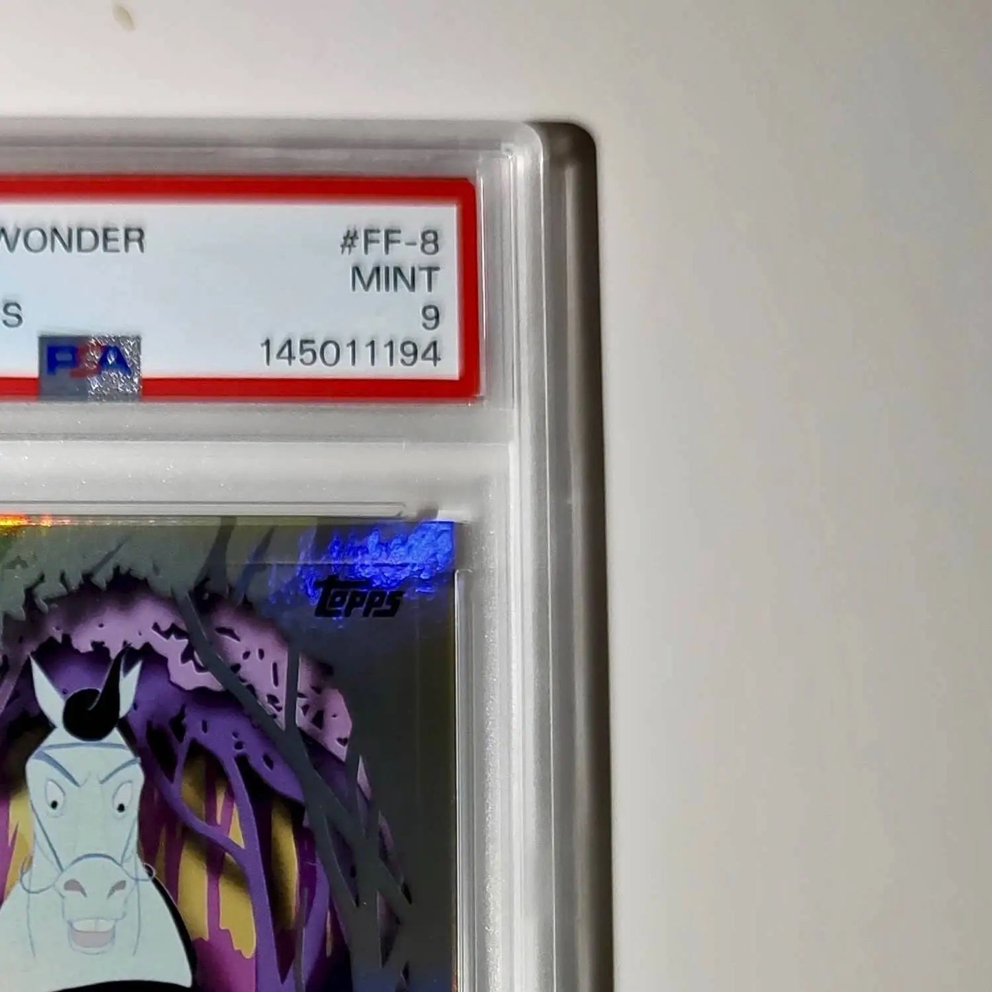 Samson 2025 Topps Disney #FF-8 Furry Friends Card Sleeping Beauty PSA 9 MT - Non-Sports Card Single