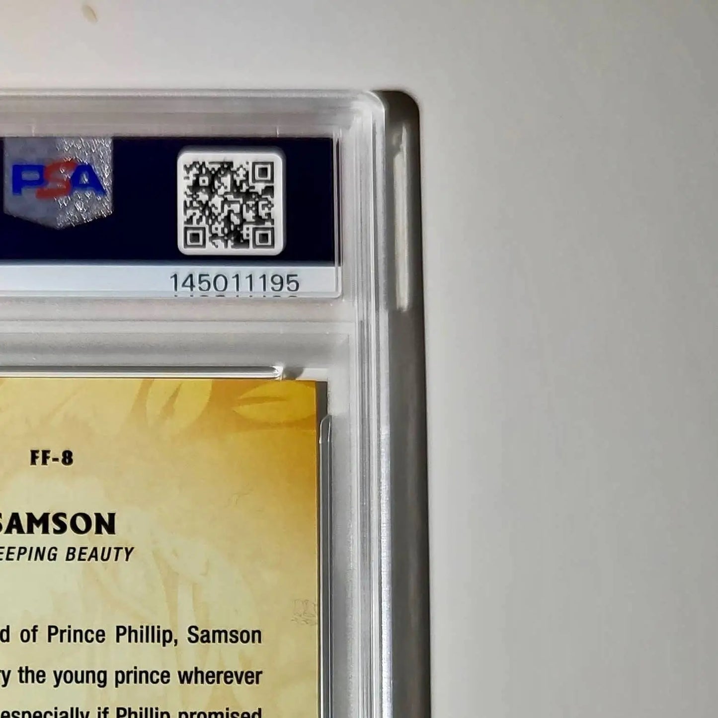 Samson 2025 Topps Disney #FF-8 Furry Friends Card Sleeping Beauty PSA 9 - Non-Sports Card Single