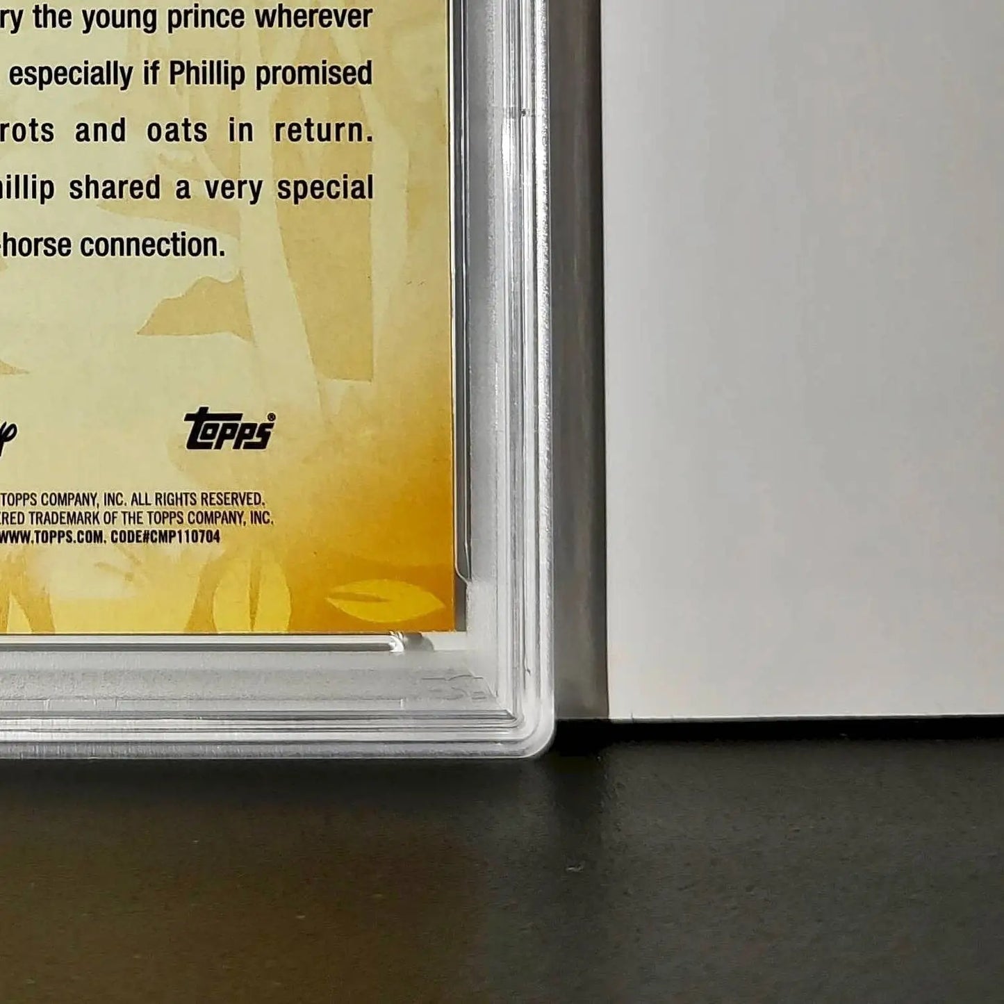 Samson 2025 Topps Disney #FF-8 Furry Friends Card Sleeping Beauty PSA 10 - Non-Sports Card Single
