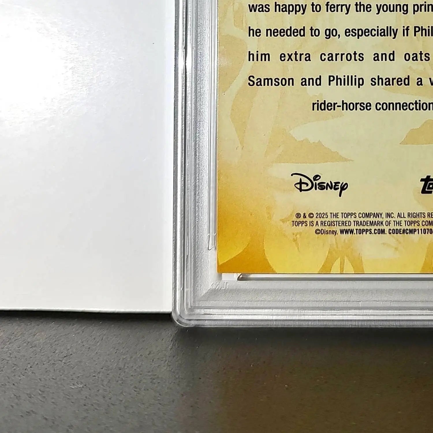 Samson 2025 Topps Disney #FF-8 Furry Friends Card Sleeping Beauty PSA 10 - Non-Sports Card Single