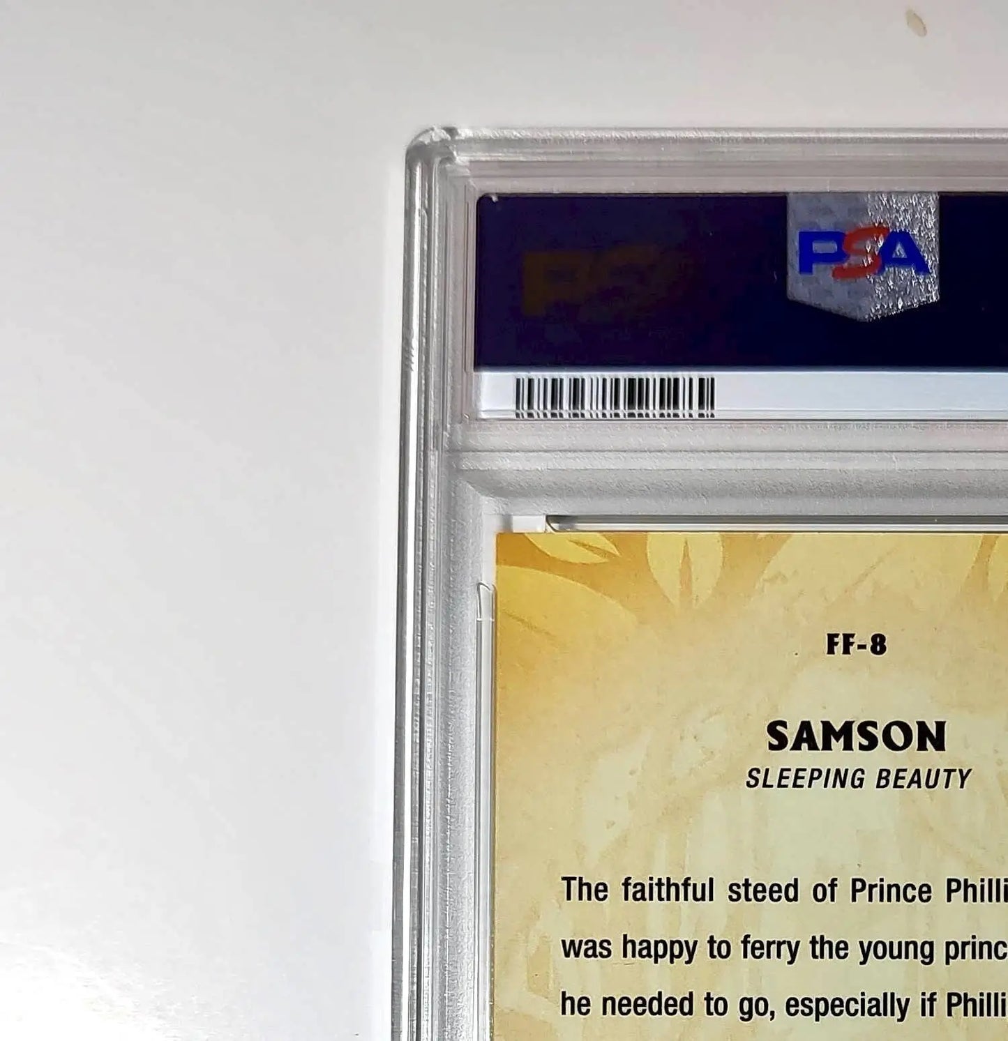 Samson 2025 Topps Disney #FF-8 Furry Friends Card Sleeping Beauty PSA 9 MT - Non-Sports Card Single