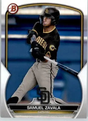 Samuel Zavala - 2023 Bowman Draft - #BD-83 - Baseball - Baseball Card Single
