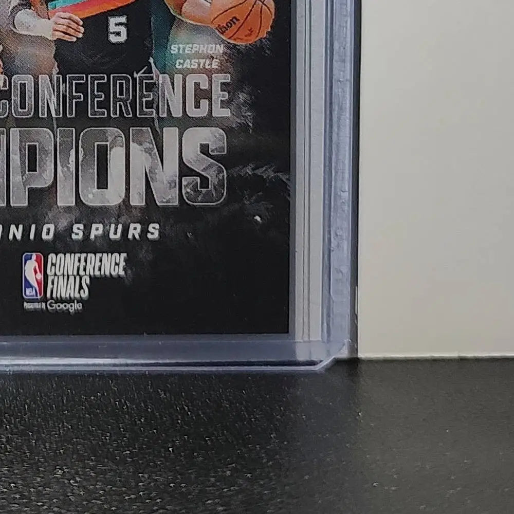 San Antonio Spurs 2025-26 Topps Now #WCSA Western Conference Champions Card - Basketball Card Single