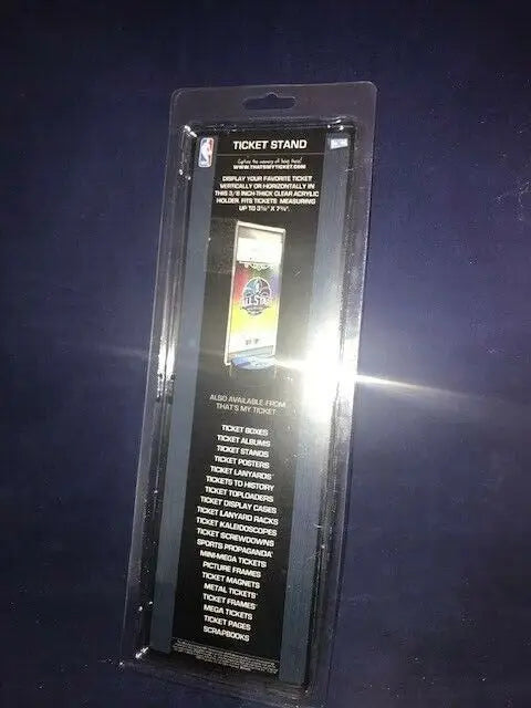 San Antonio Spurs That’s My Ticket Stand NBA Finals 2014 Miami Acrylic Holder display