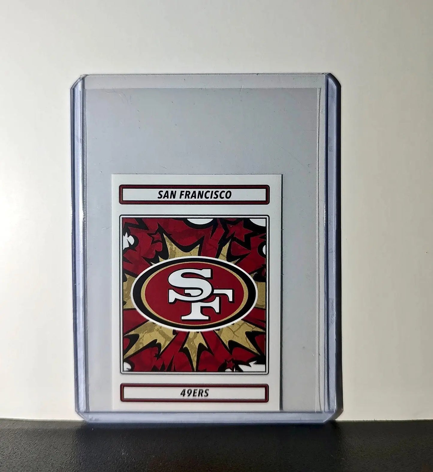 San Francisco 49ers Logo 2025 Panini NFL #534 Sticker - Football Card Single
