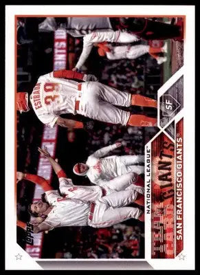San Francisco Giants 2023 Topps #173 San Francisco Giants - Baseball Card Single