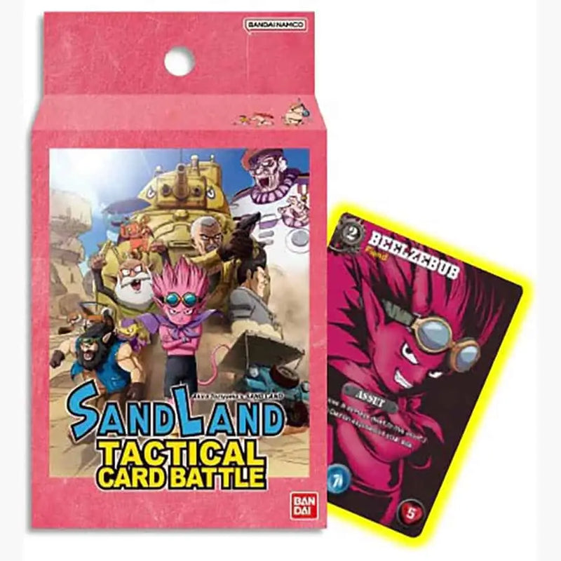 Sand Land Tactical Card Battle Deck featuring gameplay designed by Richard Garfield