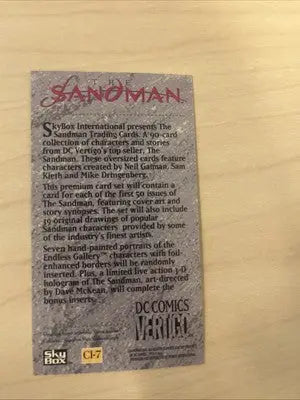 SANDMAN. #69. AZAZEL & CHORONZON 1994 SKYBOX TRADING CARD MC3. - DC Card Single