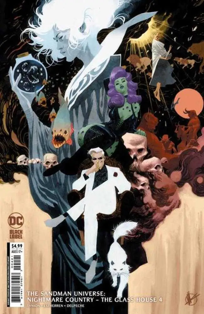 Sandman Universe Nightmare Country The Glass House #4 (Of 6) Cover B Matteo Scalera Card Stock Variant (Mature) - Comic