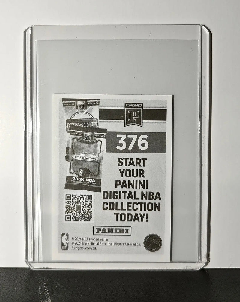 Santi Aldama 2024-25 Panini NBA #376 Sticker Card Memphis Grizzlies