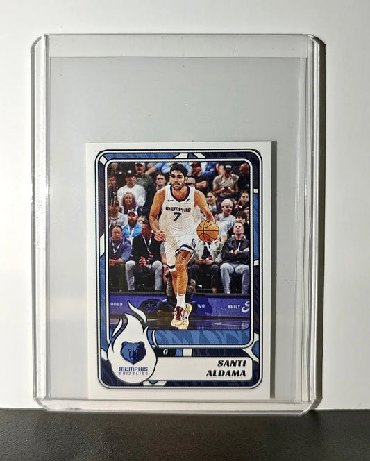 Santi Aldama 2024-25 Panini NBA #376 Sticker Card Memphis Grizzlies - Basketball Card Single