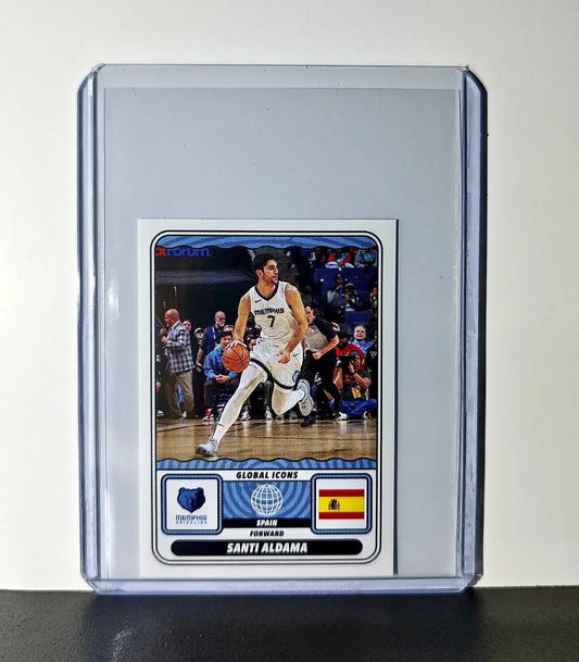 Santi Aldama Global Icons 2024-25 Panini NBA #71 Sticker Card Memphis Grizzlies - Basketball Card Single