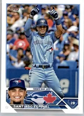 Santiago Espinal - 2023 Topps - #324 - Baseball - Baseball Card Single