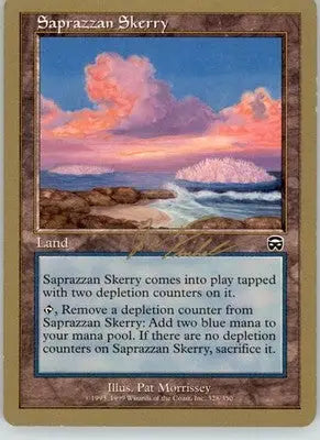 Saprazzan Skerry - 2000 Jon Finkel World Championship Decks - MP Magic - Magic Card Single