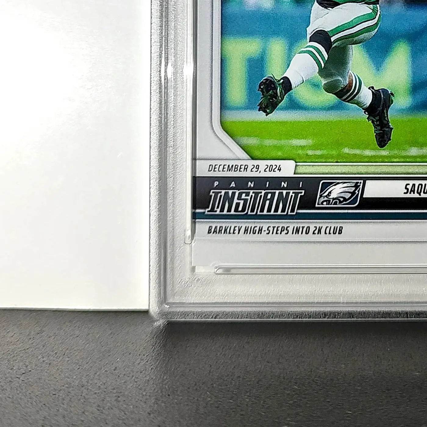 Saquon Barkley 2024 Panini Milestone NFL #236 Eagles 1 of 809 PSA 10 Gem Mint - Football Card Single