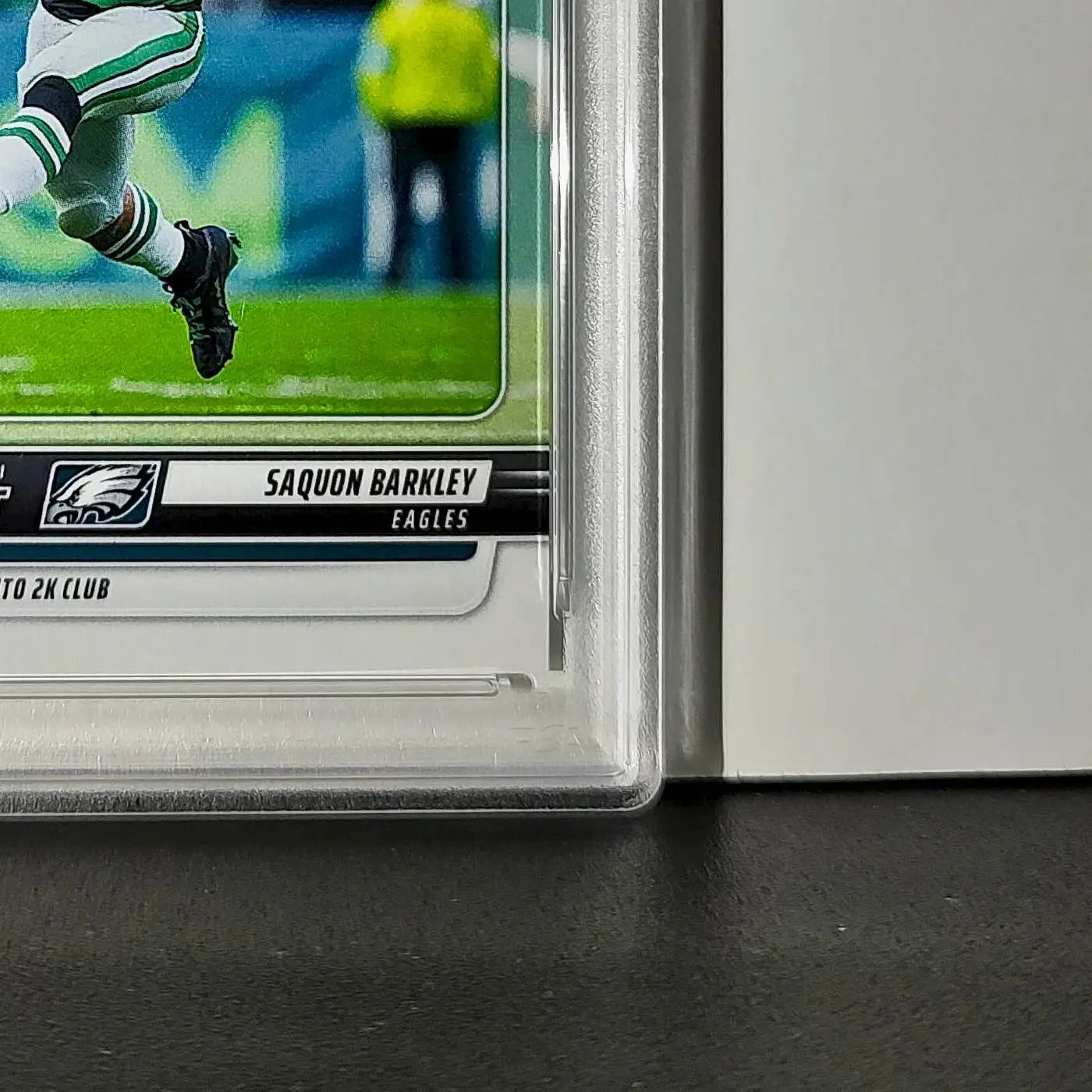 Saquon Barkley 2024 Panini Milestone NFL #236 Eagles 1 of 809 PSA 10 Gem Mint