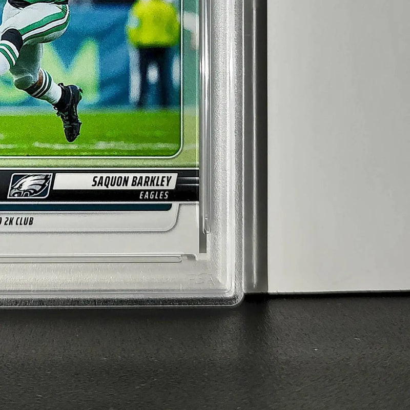 Saquon Barkley 2024 Panini Milestone NFL #236 Eagles 1 of 809 PSA 10 Gem Mint - Football Card Single