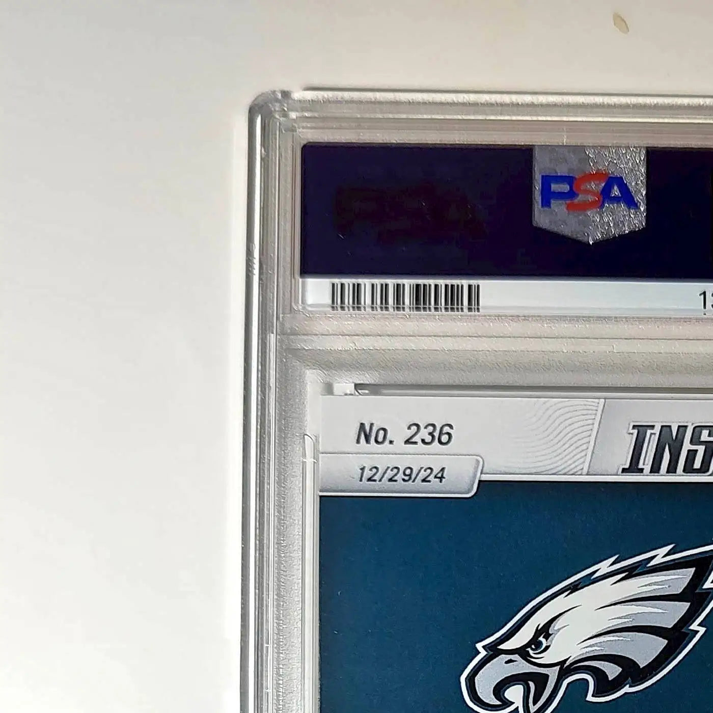 Saquon Barkley 2024 Panini Milestone NFL #236 Eagles 1 of 809 PSA 10 Gem Mint - Football Card Single