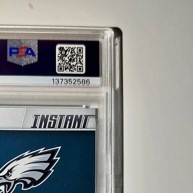 Saquon Barkley 2024 Panini Milestone NFL #236 Eagles 1 of 809 PSA 10 Gem Mint - Football Card Single