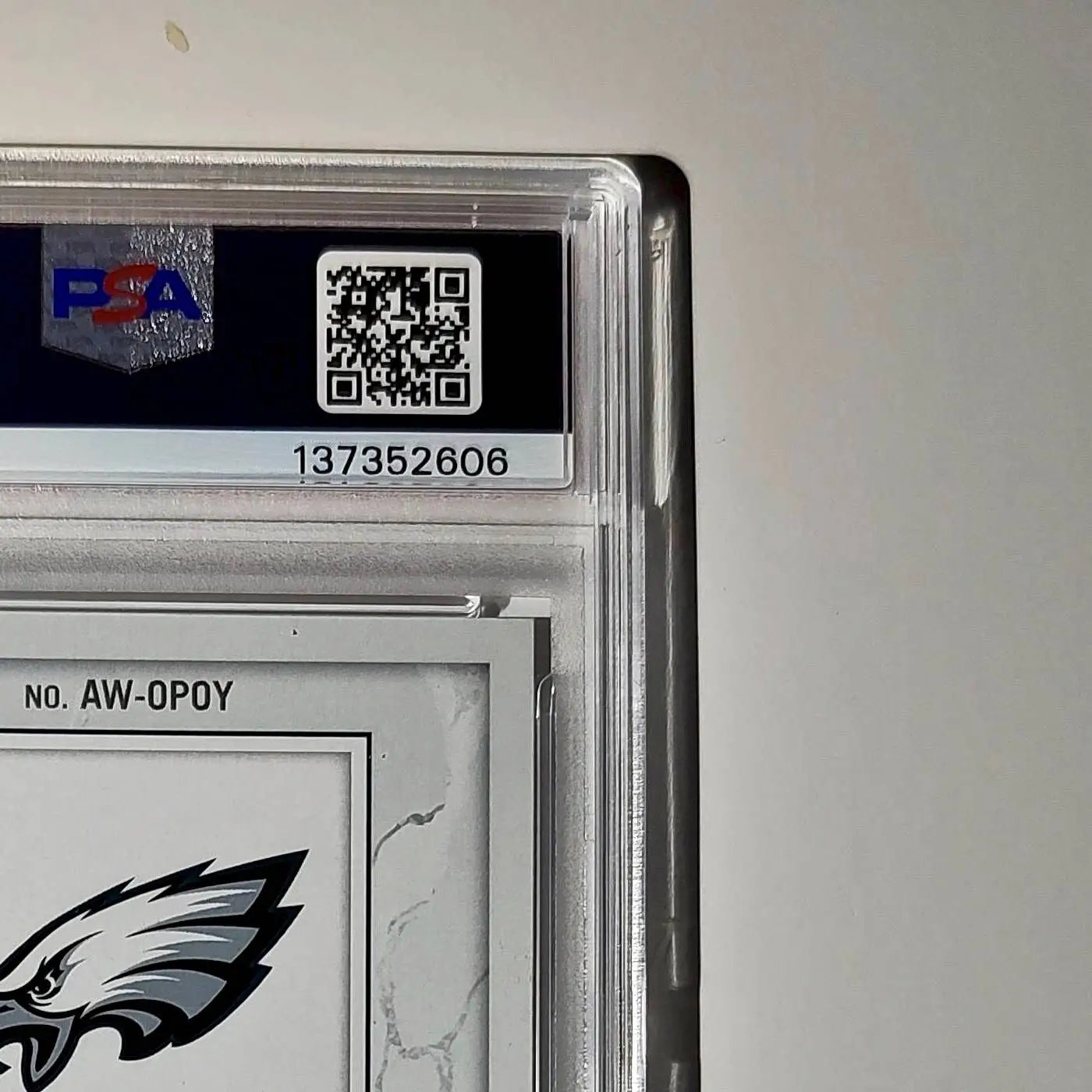 Saquon Barkley 2024 Panini NFL AP Offensive Player of the Year Eagles PSA 9 Mint