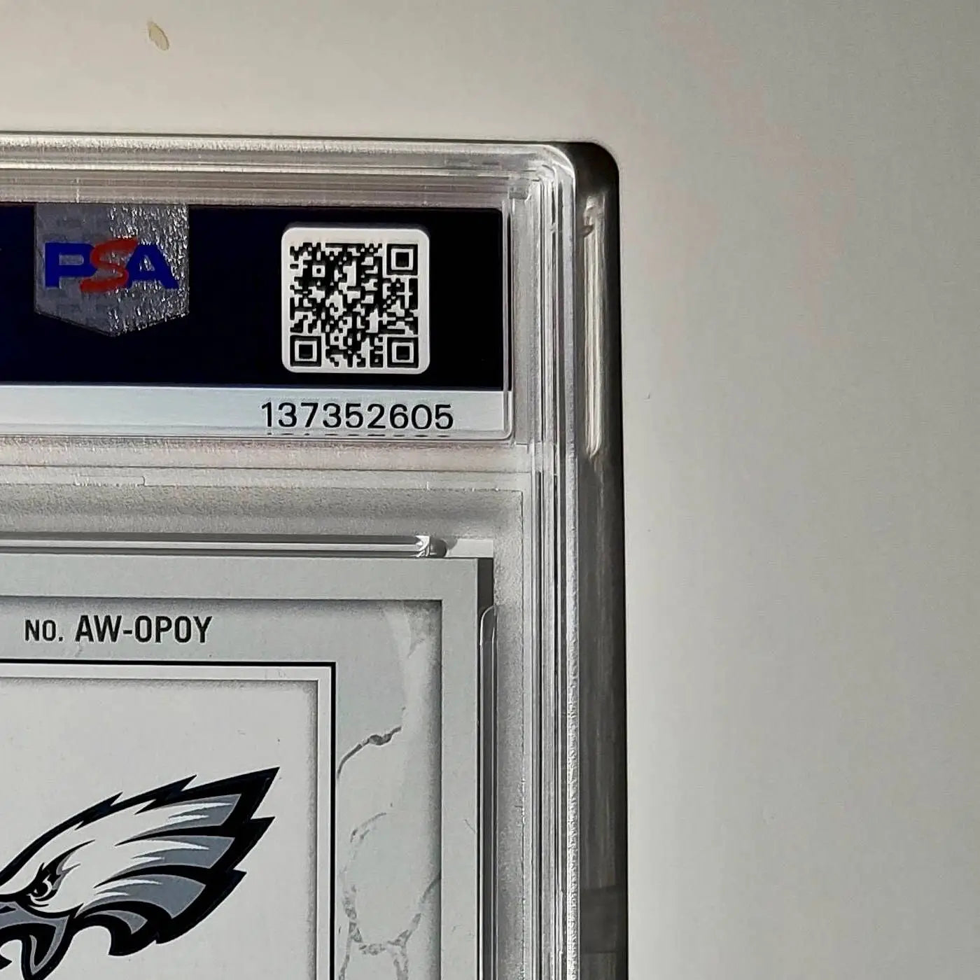 Saquon Barkley 2024 Panini NFL AP Offensive Player of the Year Eagles PSA 10 Gem