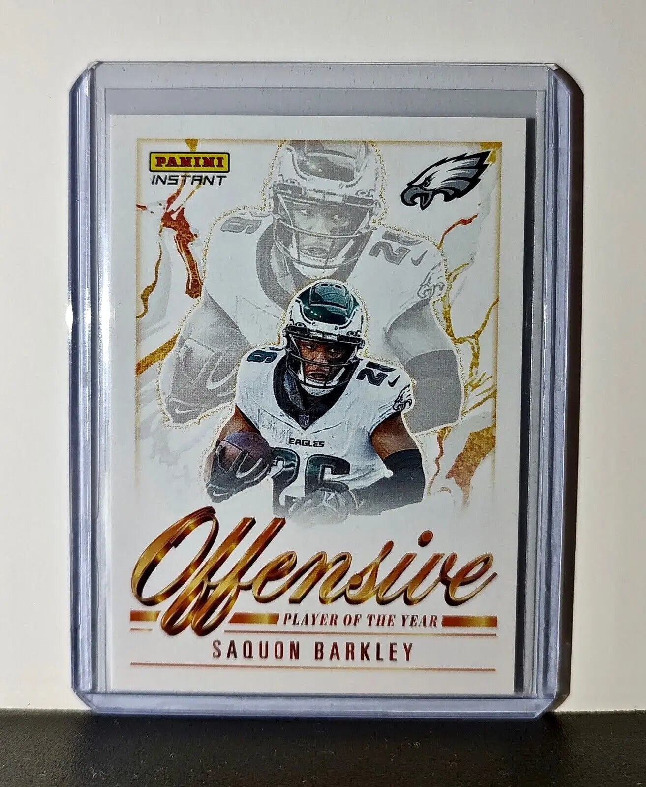 Saquon Barkley 2024 Panini NFL AP Offensive Player of the Year Eagles 1 of 2341