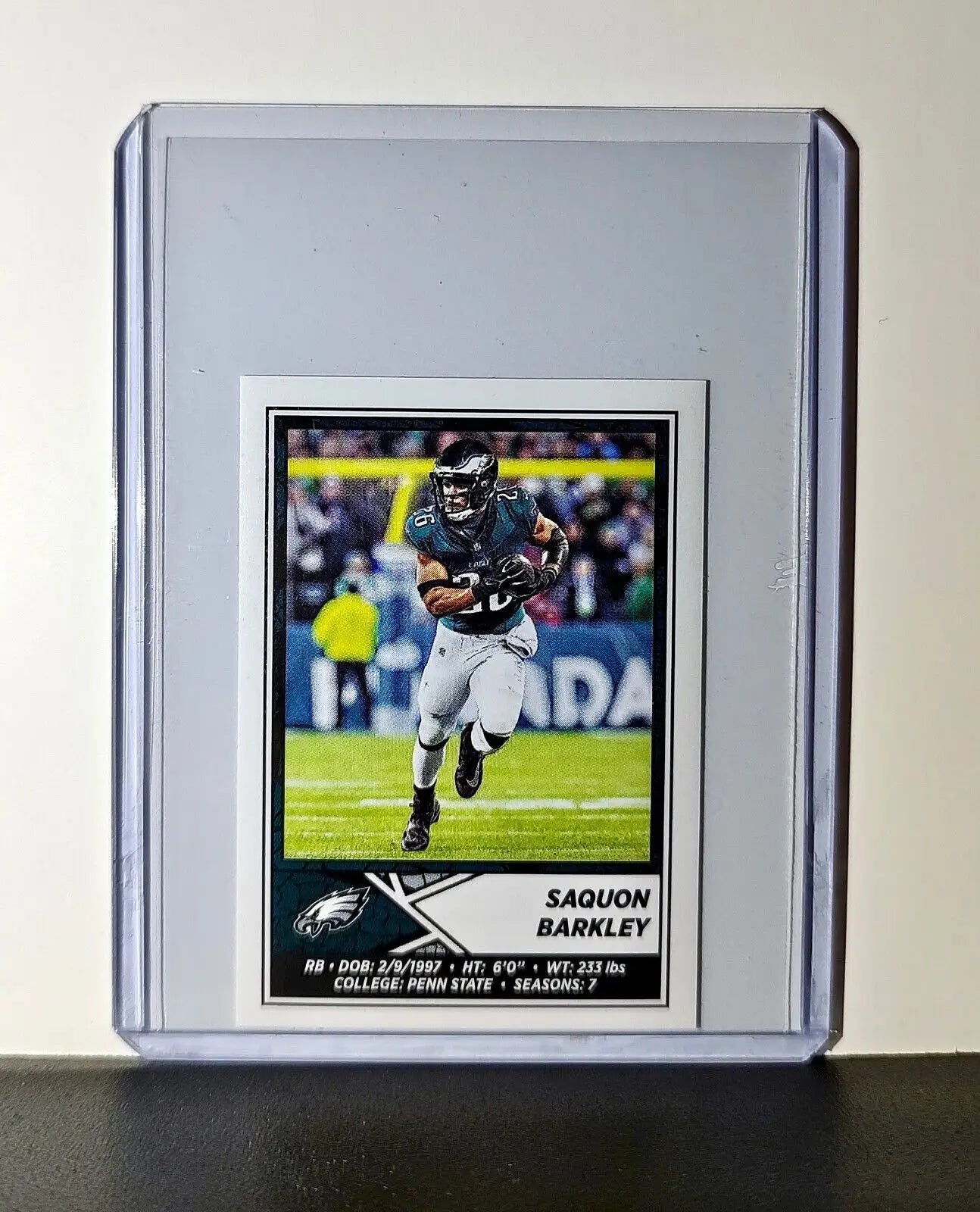 Saquon Barkley 2024 Panini NFL Sticker #332 Philadelphia Eagles - Football Card Single