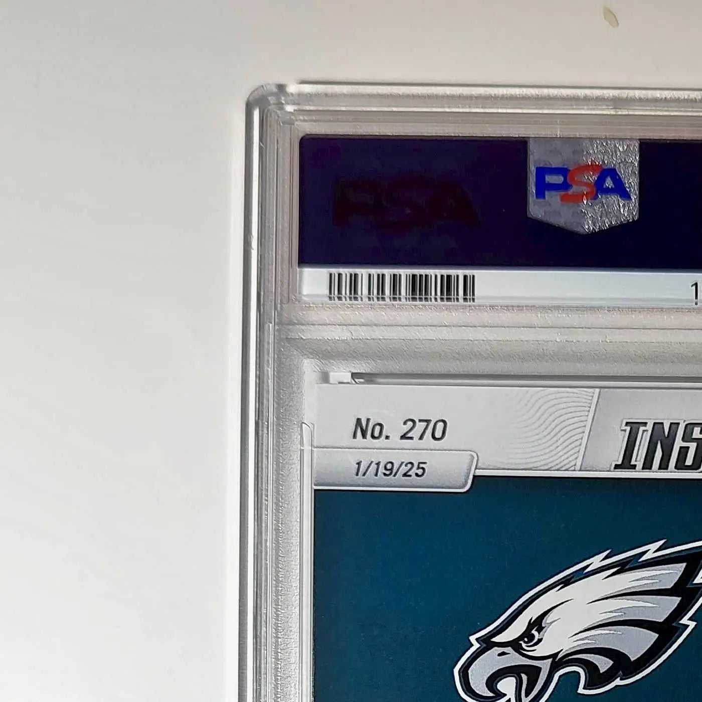 Saquon Barkley 2024 Panini Record Breaker NFL #270 Philadelphia Eagles PSA 10 - Football Card Single