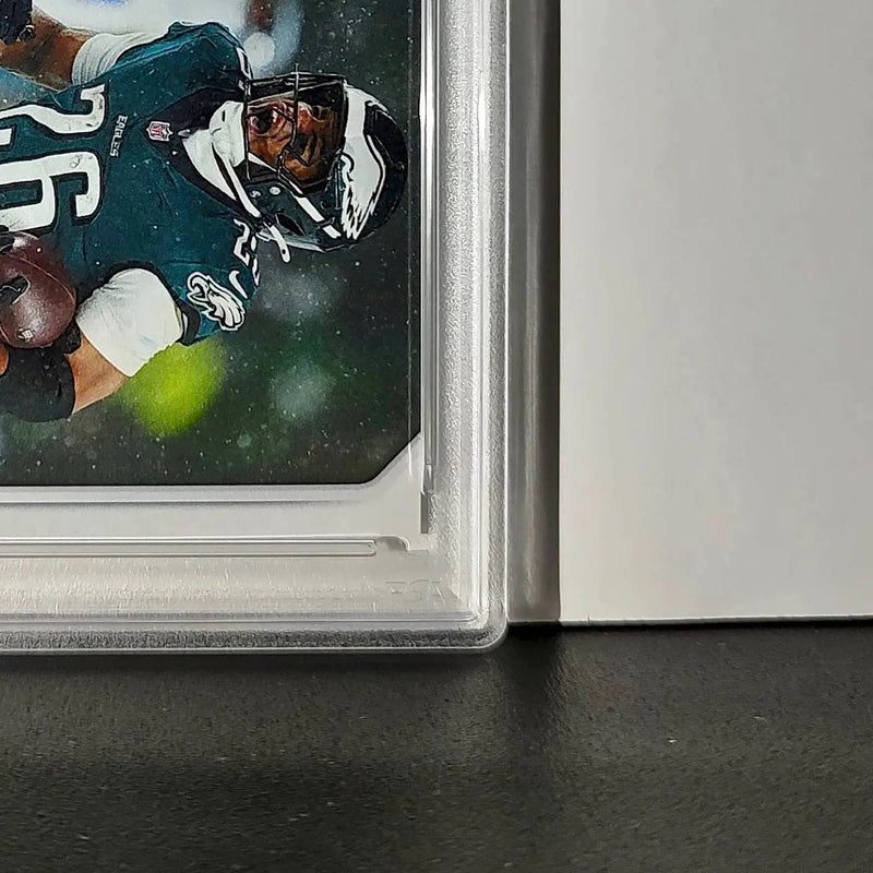 Saquon Barkley 2024 Panini Record Breaker NFL #270 Philadelphia Eagles PSA 10 - Football Card Single
