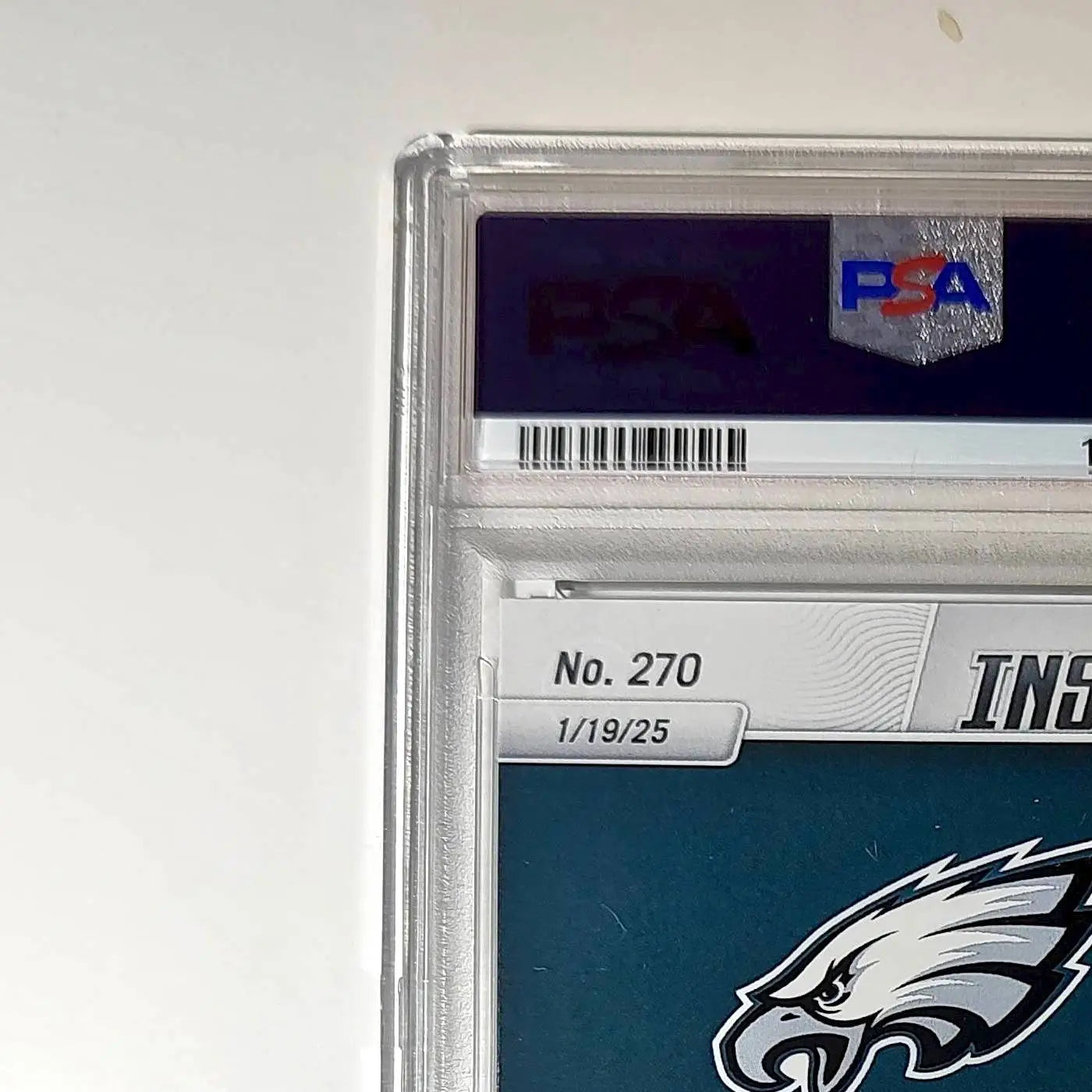 Saquon Barkley 2024 Panini Record Breaker NFL #270 Philadelphia Eagles PSA 10 - Football Card Single
