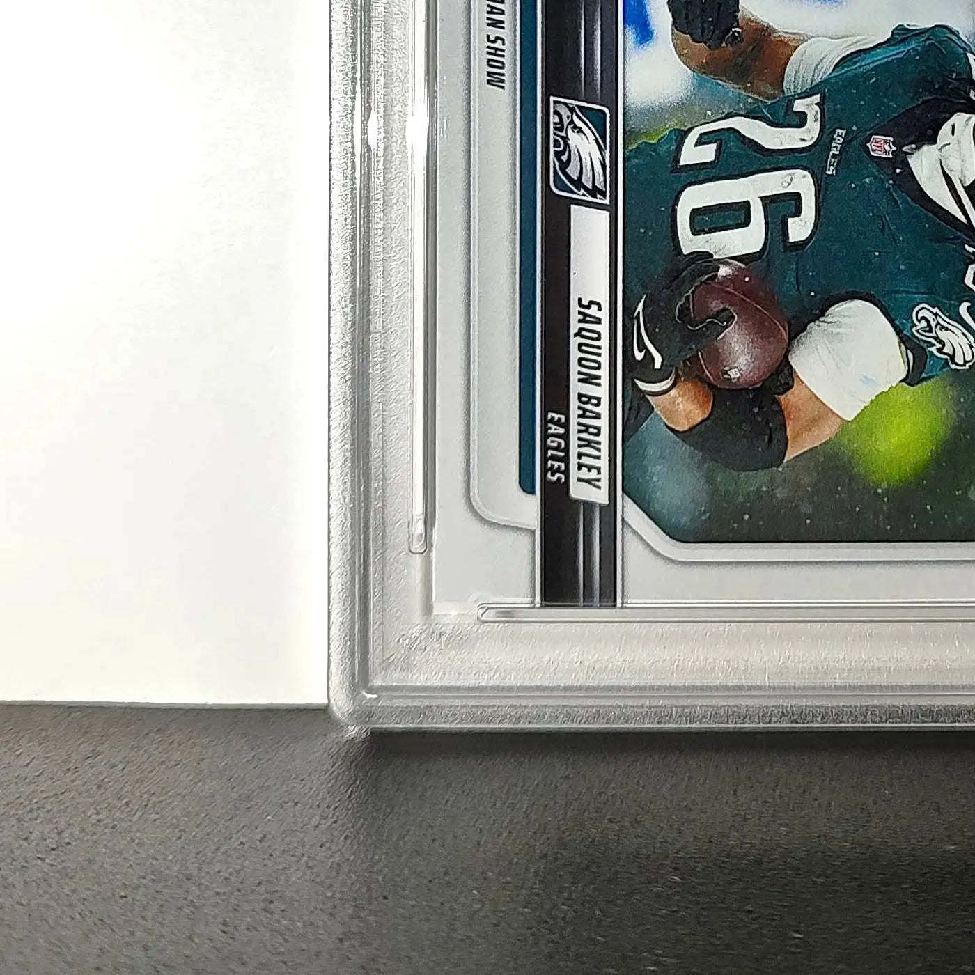 Saquon Barkley 2024 Panini Record Breaker NFL #270 Philadelphia Eagles PSA 10 - Football Card Single