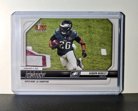 Saquon Barkley 2024 Panini Super Bowl LIX Champions NFL #4 Football Card Eagles - Football Card Single