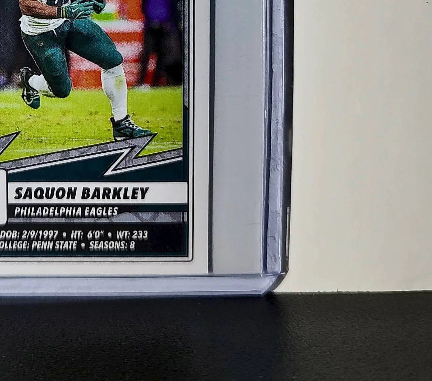 Saquon Barkley 2025 Panini NFL #329 Sticker Philadelphia Eagles