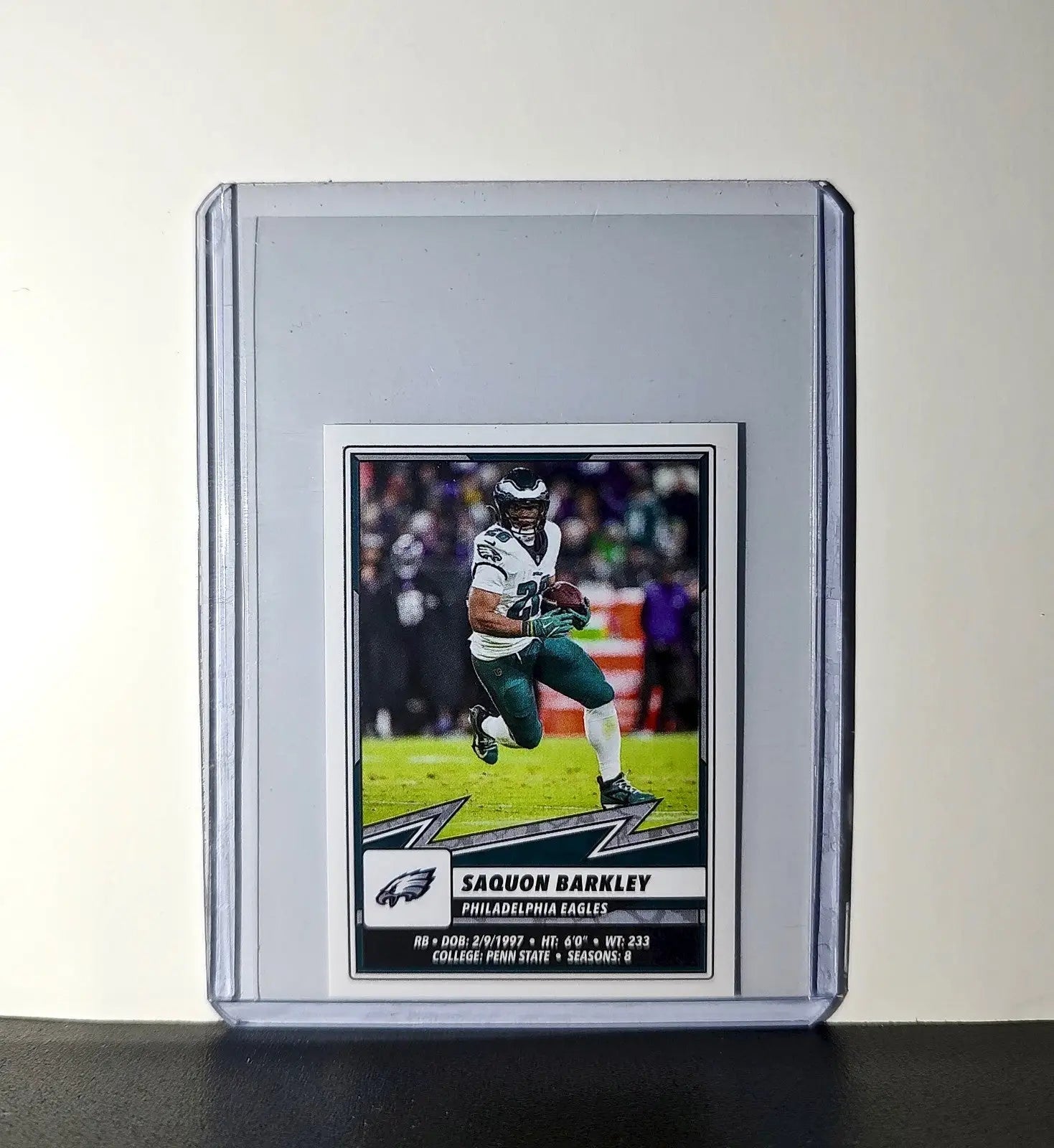 Saquon Barkley 2025 Panini NFL #329 Sticker Philadelphia Eagles
